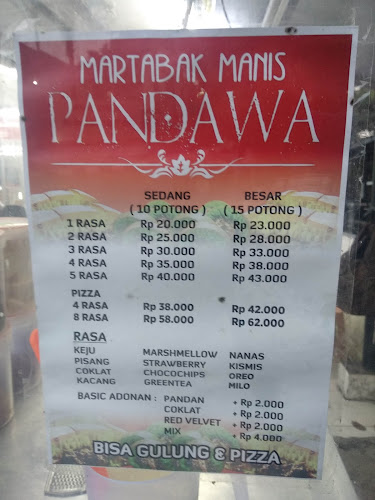 Martabak Manis Pandawa Tingkir