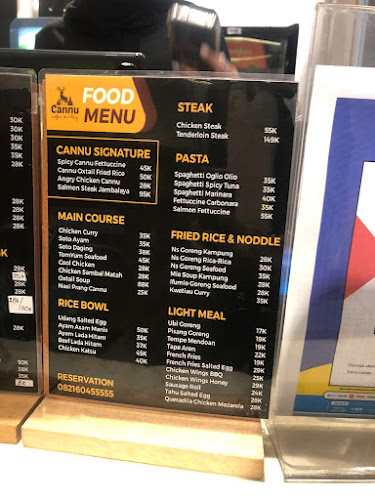 Opinii despre Cannu Coffee & Eatery în Kota Medan - Gastronomi dan perhotelan