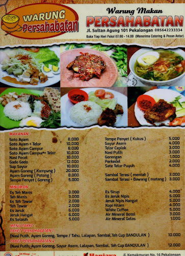Warung Makan Persahabatan - Kota Pekalongan