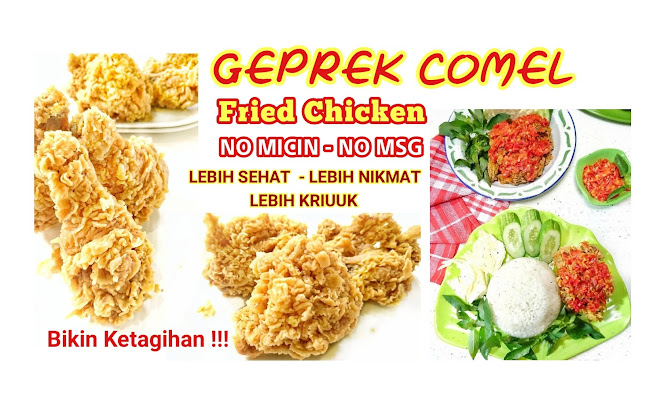 Geprek COMEL - Kota Bandar Lampung