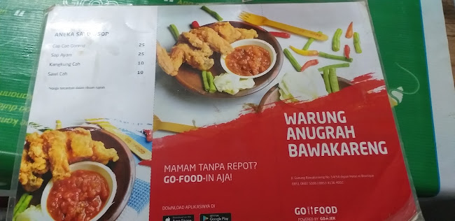 Warung Anugrah Bawakaraeng - Gastronomi dan perhotelan