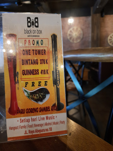 Opinii despre Black On Box în Kota Jayapura - Gastronomi dan perhotelan
