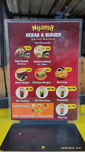 Opinii despre Nyamil Kebab Dan burger în Kota Blitar - Gastronomi dan perhotelan
