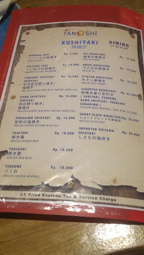 Tanoshi Izakaya Restaurant