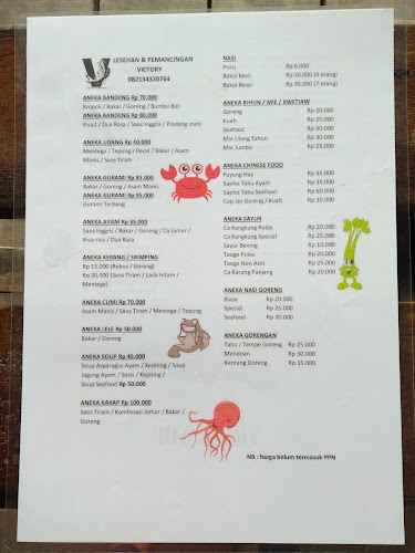 Victory Lesehan Dan Pemancingan