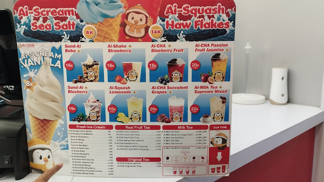 Aicha Ice Cream & Tea Madiun - Gastronomi dan perhotelan