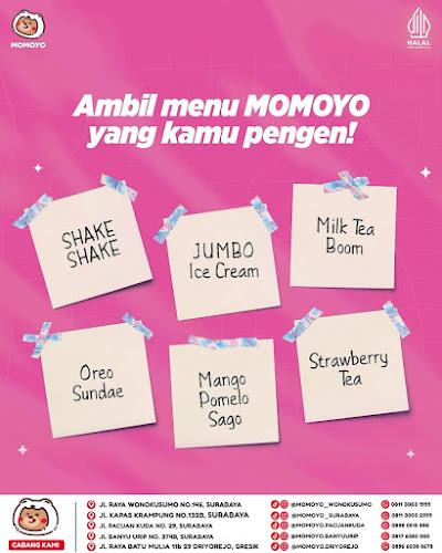 MOMOYO KAPAS KRAMPUNG ICE CREAM - Gastronomi dan perhotelan