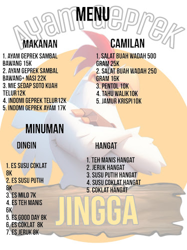Ayam Geprek Jingga