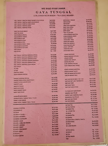 Gaya Tunggal - Kota Bogor