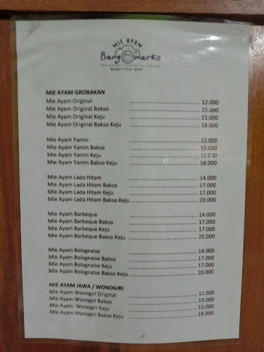 Photongopi & Mie Ayam Bang Marko - Kota Tangerang Selatan