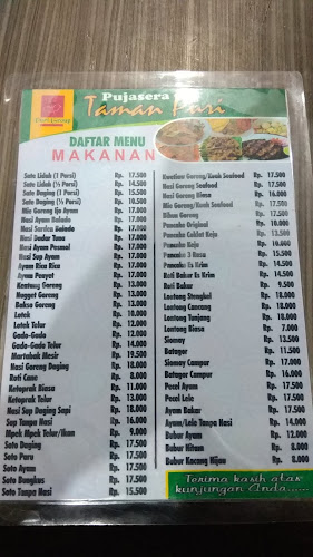 Pujasera Taman Puri - Kota Padang