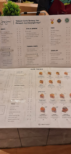 Opinii despre Janji Jiwa & Jiwa Toast Jilid 875 - Jawa Timur Park 2 în Kota Batu - Gastronomi dan perhotelan
