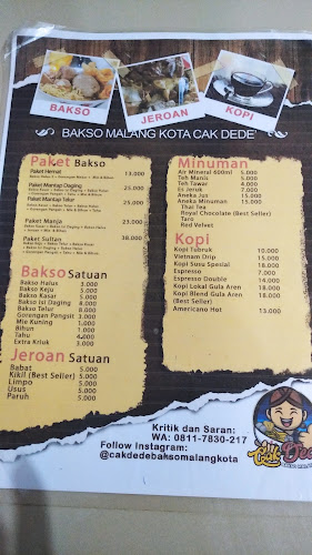 Opinii despre Bakso Malang Kota Cak Dede în Kota Palembang - Gastronomi dan perhotelan