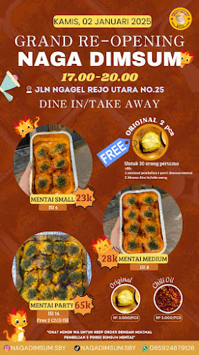 Opinii despre Naga Dimsum în Surabaya - Gastronomi dan perhotelan