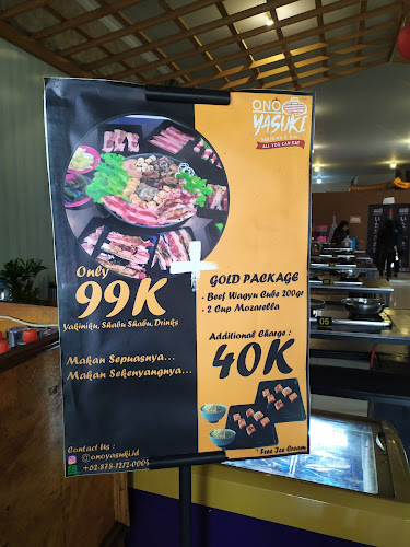 Onoyasuki. All you can eat Japanese fusion, coffee and Eatery