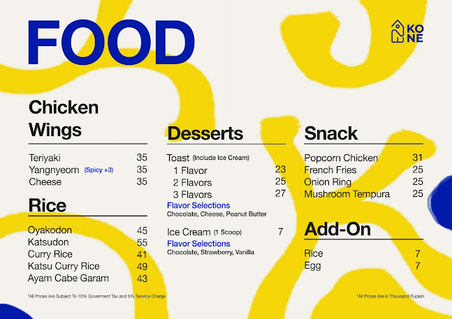 Opinii despre KONE în Kota Denpasar - Gastronomi dan perhotelan