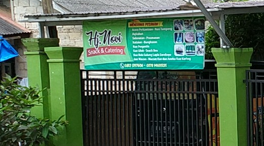 Hj Novi Catering - Gastronomi dan perhotelan