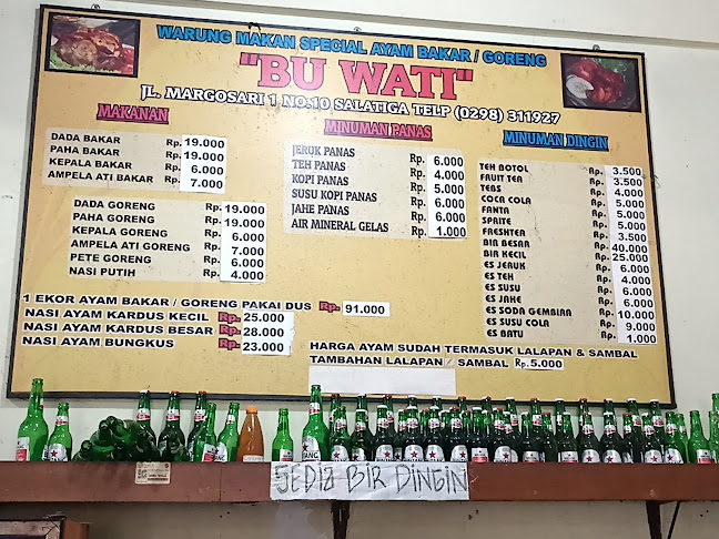 Warung Makan Ayam Bakar Bu Wati - Kota Salatiga