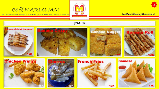 Opinii despre Cafe MARIKI-MAI în Kota Parepare - Gastronomi dan perhotelan