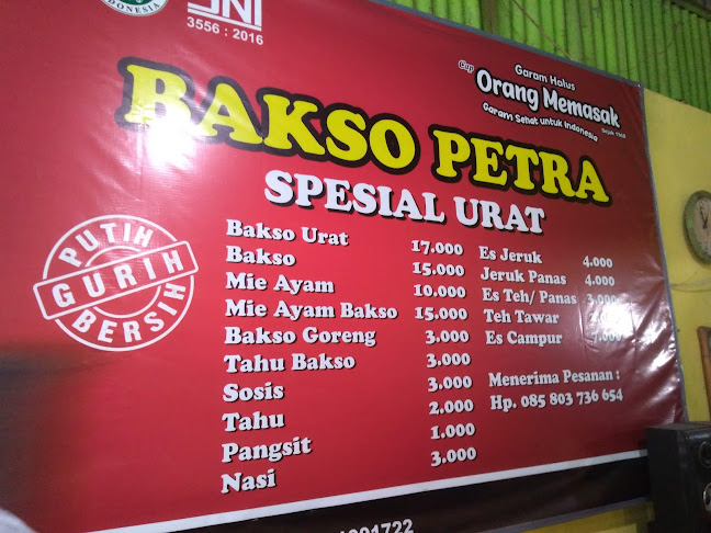 Opinii despre Bakso petra keprabon în Kota Surakarta - Gastronomi dan perhotelan