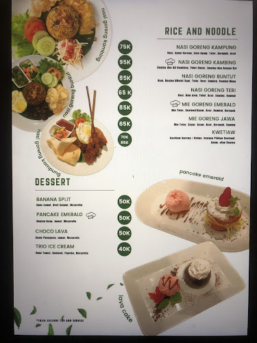 Emerald Tree Resto & Coffee Bar - Gastronomi dan perhotelan