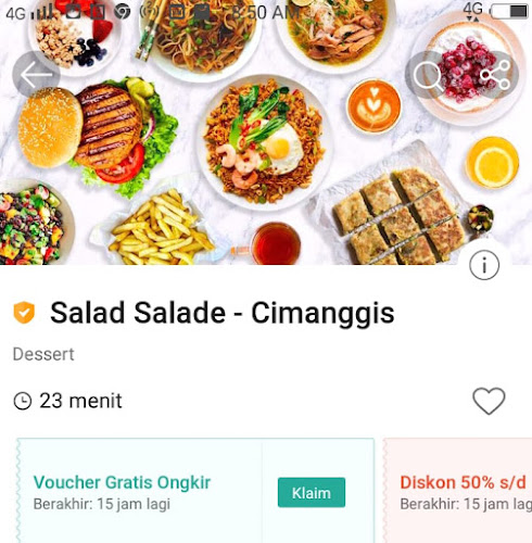Salad salade tapos - Gastronomi dan perhotelan