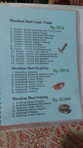 Tony Food Seafood - Gastronomi dan perhotelan