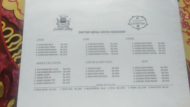 Dapur Jampang | Seafood & Chinese Food - Kota Tangerang