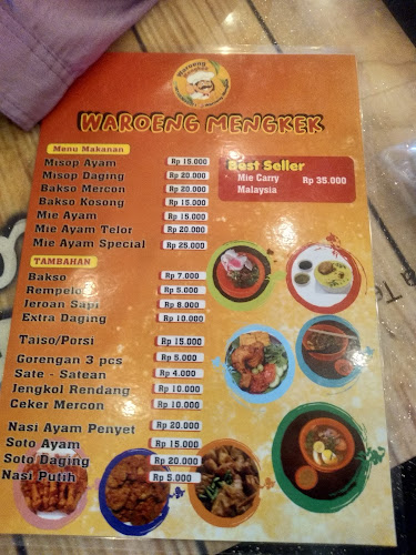 Waroeng Mengkek - Gastronomi dan perhotelan
