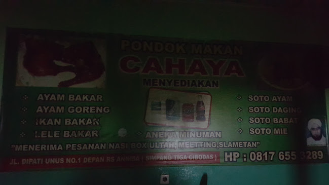 Jl. Dipati Unus No.1, RT.003/RW.001, Cibodas, Kec. Cibodas, Kota Tangerang, Banten 15118