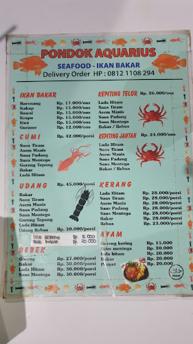 Opinii despre Pondok Aquarius Seafood în Kota Bogor - Gastronomi dan perhotelan
