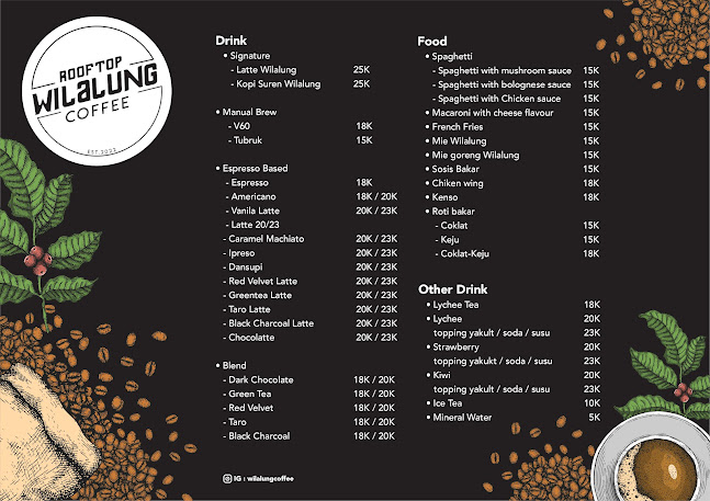 Rooftop Wilalung Coffee