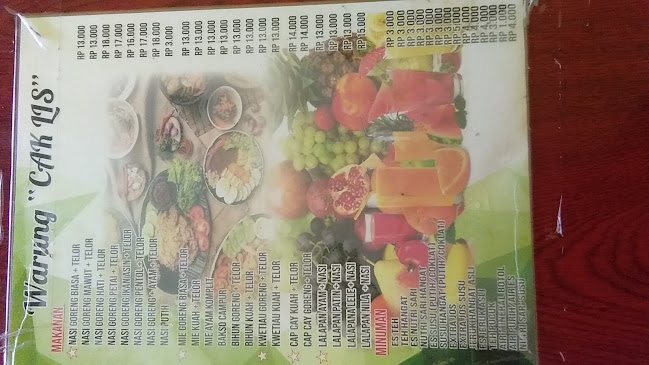 Opinii despre Warung Cak lis Aredo în Kota Palangka Raya - Gastronomi dan perhotelan