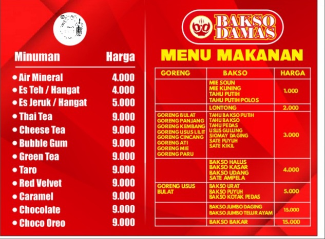 Bakso Damas Madiun
