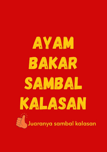 Ayam Bakar Sambel Kalasan - Gastronomi dan perhotelan