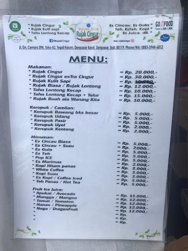 Warung Kita Rujak Cingur - Kota Denpasar