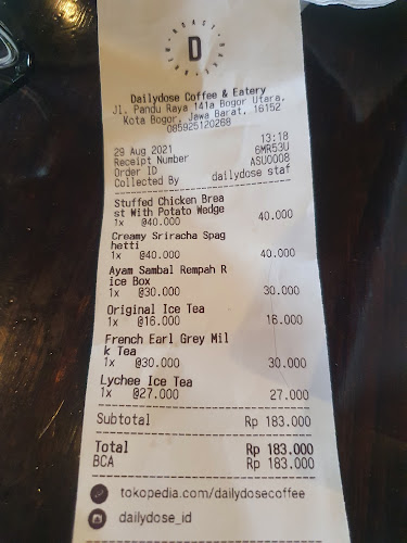 Comentarii opinii despre Dailydose Coffee & Eatery