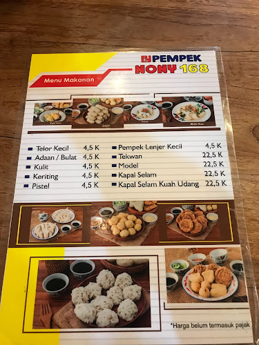 PEMPEK NONY 168 Arivai - Gastronomi dan perhotelan