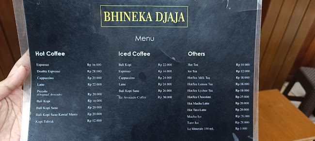 Comentarii opinii despre Bhineka Jaya (Kopi Bali)