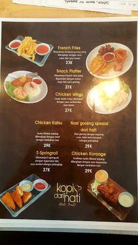 Opinii despre Kopi Dari Hati Diponegoro în Kota Bandar Lampung - Gastronomi dan perhotelan