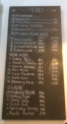 Opinii despre Benbi Coffee în Kota Palangka Raya - Gastronomi dan perhotelan