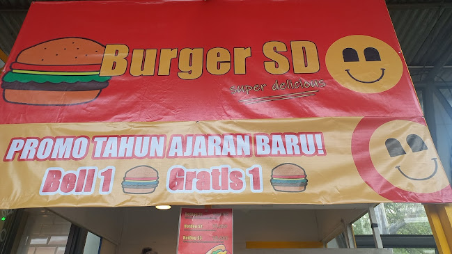 Burger SD Stasiun PondokCina - Gastronomi dan perhotelan