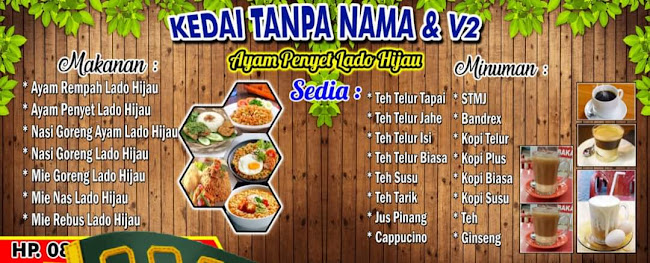Kedai Tanpa Nama & V2