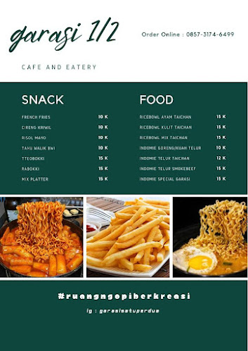 Garasi 1/2 Cafe and Eatery - Surabaya