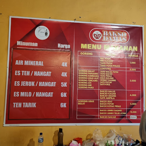 Opinii despre Bakso Damas Madiun în Kota Madiun - Gastronomi dan perhotelan
