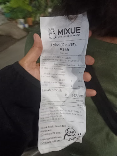 Opinii despre Mixue Tlogosari în Kota Semarang - Gastronomi dan perhotelan