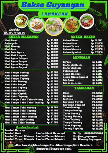 Opinii despre Warung Guyangan Lamongan Mas Kembar în Kota Kendari - Gastronomi dan perhotelan