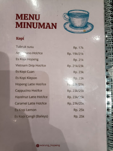 Warung Hopeng - Kota Bogor