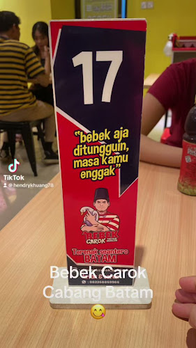 Bebek Carok - Batam - Gastronomi dan perhotelan