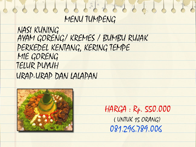 tumpeng surabaya Barat